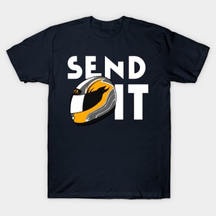 Send It Helmet Dark T-Shirt